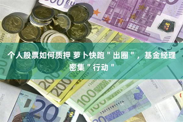 个人股票如何质押 萝卜快跑"出圈",基金经理密集"行动"
