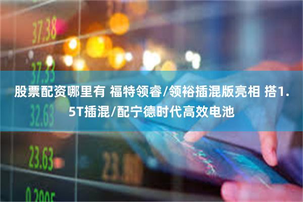 股票配资哪里有 福特领睿/领裕插混版亮相 搭1.5T插混/配宁德时代高效电池
