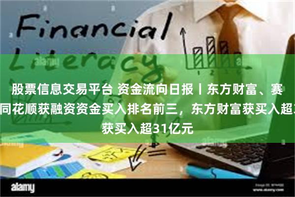 股票信息交易平台 资金流向日报丨东方财富、赛力斯、同花顺获融资资金买入排名前三，东方财富获买入超31亿元