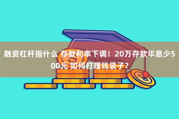 融资杠杆指什么 存款利率下调！20万存款年息少500元 如何打理钱袋子？