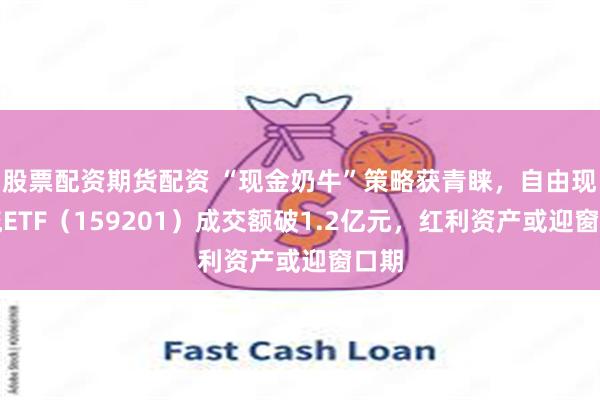 股票配资期货配资 “现金奶牛”策略获青睐,自由现金流ETF(159201)成交额破1.2亿元,红利资产或迎窗口期